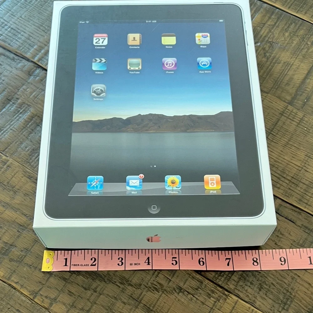 Apple iPad Box (Empty) for Display/Nostalgia/Keepsake 2010